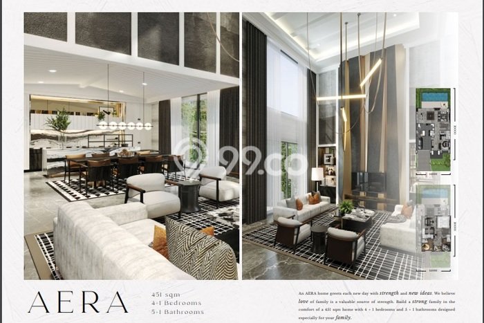 Rumah Luxury Modern Siap Huni di Alam Sutera Tangerang Rumah Luxury Modern Siap Huni di Alam Sutera Tangerang