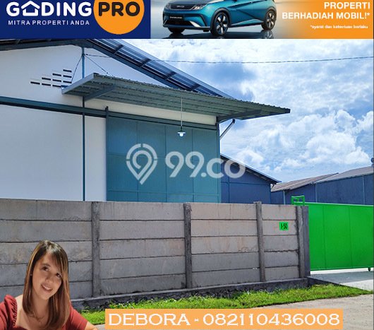 Dijual Gudang di Gunung Sindur, Luas 432m2m², Lokasi Premium Dijual Gudang di Gunung Sindur, Luas 432m2m², Lokasi Premium