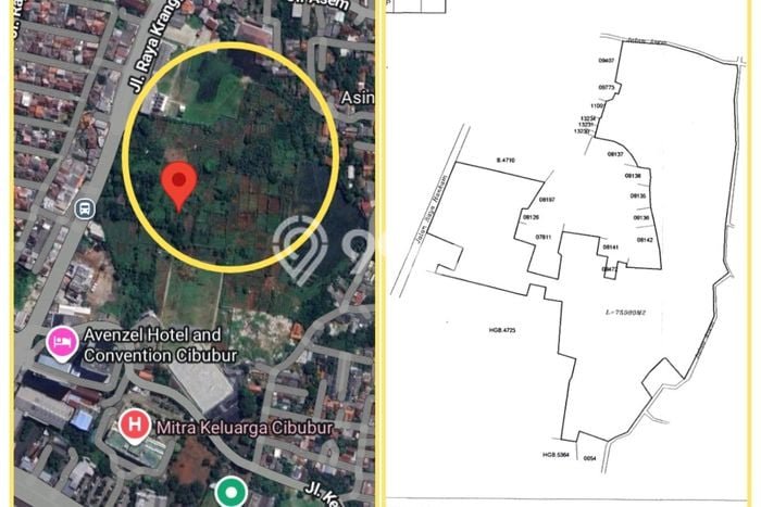 Tanah Area Berkembang Kawasan , Luas 75980m2m², Akses ke Pusat Kota Tanah Area Berkembang Kawasan , Luas 75980m2m², Akses ke Pusat Kota