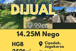 Untuk Dijual Tanah di Jagakarsa Jakarta Selatan Luas 2591m2 - Untuk Dijual Tanah di Jagakarsa Jakarta Selatan Luas 2591m2 -