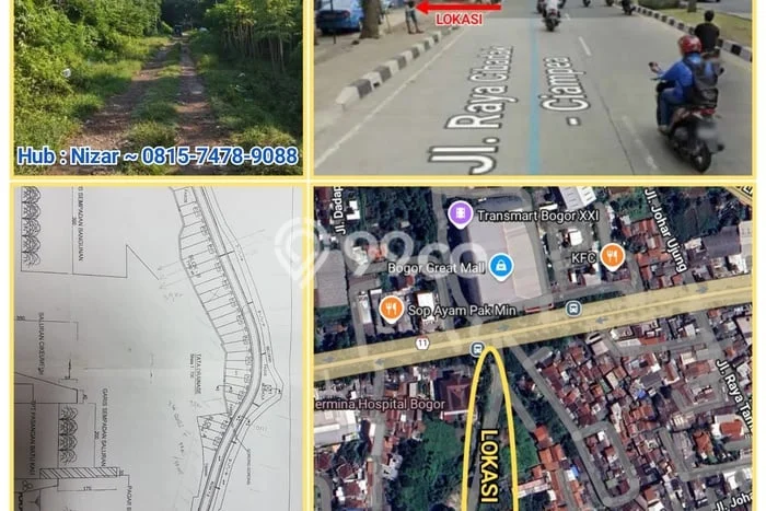 Dijual Tanah di Ciampea Bogor Luas 12640m2 SHM Dijual Tanah di Ciampea Bogor Luas 12640m2 SHM