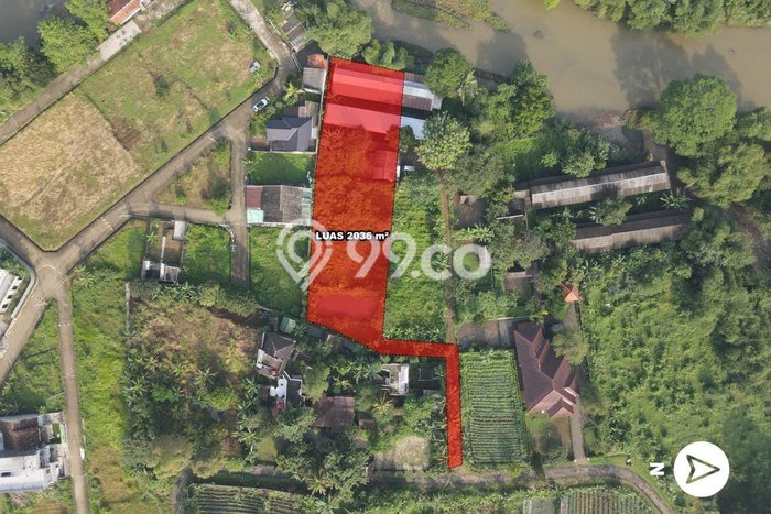 Tanah untuk Dijual di Bogor Barat Bogor Luas 2036m2 Tanah untuk Dijual di Bogor Barat Bogor Luas 2036m2