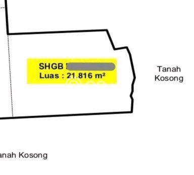 Tanah Dijual di Jakarta Barat Seluas 21816m2 Strategis Tanah Dijual di Jakarta Barat Seluas 21816m2 Strategis