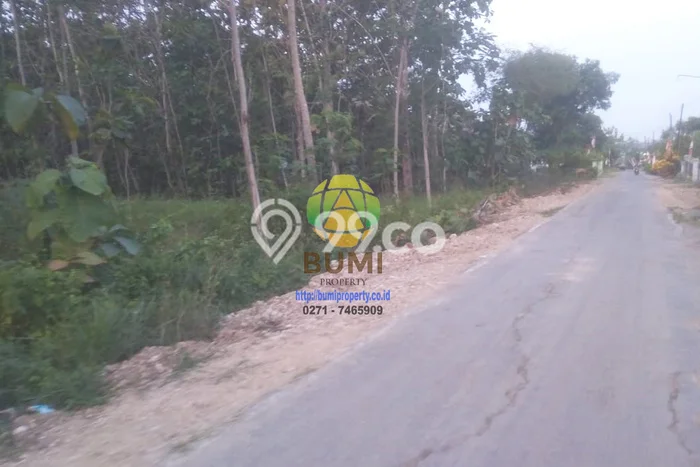 Lahan Kosong Dijual di Boyolali dengan Area 4645m2 Lahan Kosong Dijual di Boyolali dengan Area 4645m2