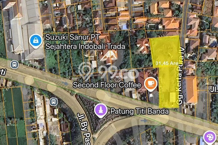 Tanah untuk Dijual di Denpasar Selatan Denpasar Luas 3145m2 Tanah untuk Dijual di Denpasar Selatan Denpasar Luas 3145m2