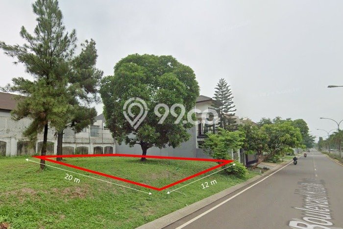 Kavling Tanah untuk Dijual di Kota Wisata, Jakarta Timur, Luas 240m2 Kavling Tanah untuk Dijual di Kota Wisata, Jakarta Timur, Luas 240m2