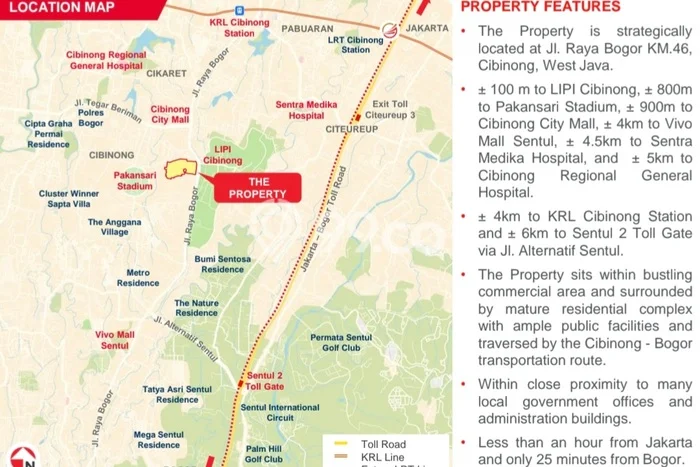 Lahan Investasi Lokasi Cibinong Bogor - Lahan Investasi Lokasi Cibinong Bogor -