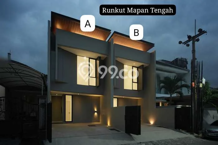Rumah Modern Cantik 5 KT Bisa Langsung Pindah di Rungkut Rumah Modern Cantik 5 KT Bisa Langsung Pindah di Rungkut
