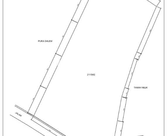 Tanah Disewa Strategis di Badung Luas 2115m2 Tanah Disewa Strategis di Badung Luas 2115m2