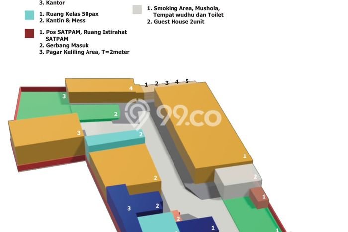 Unit Gudang Dijual di Bekasi LT 4335m2 & LB 2677m2 Unit Gudang Dijual di Bekasi LT 4335m2 & LB 2677m2
