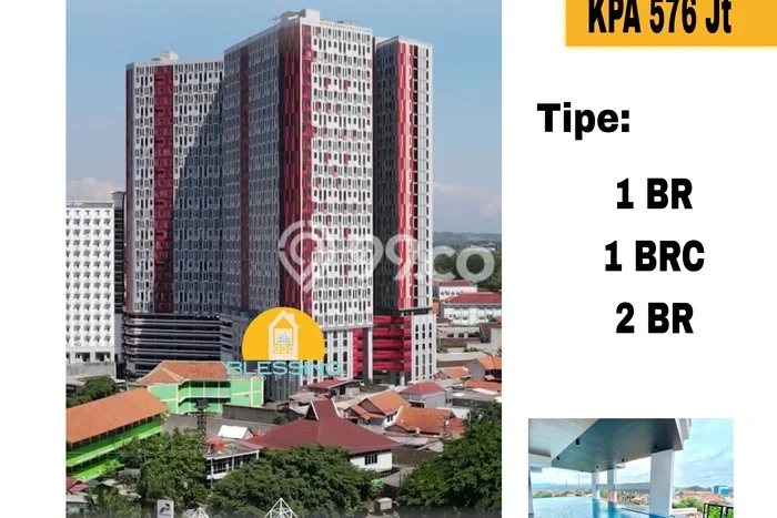 Apartemen Nyaman untuk Dijual di Tembalang, Semarang, Jawa Tengah Apartemen Nyaman untuk Dijual di Tembalang, Semarang, Jawa Tengah