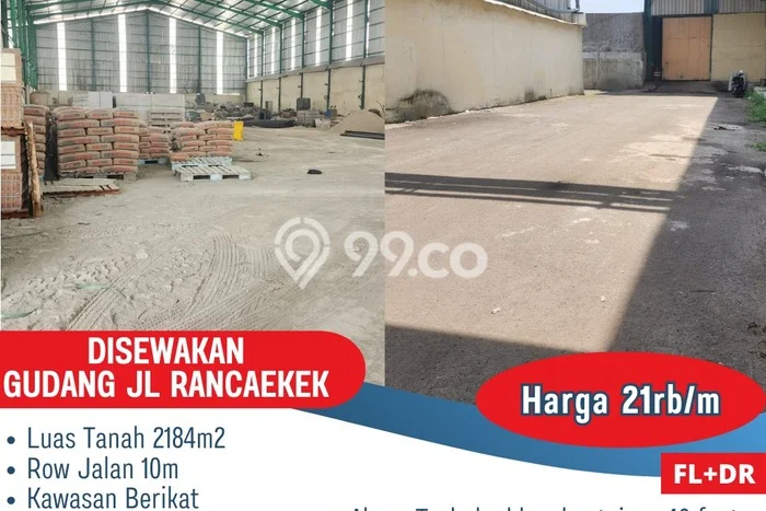 Disewakan Gudang komersial di Majalaya luas bangunan 2184m2 Disewakan Gudang komersial di Majalaya luas bangunan 2184m2