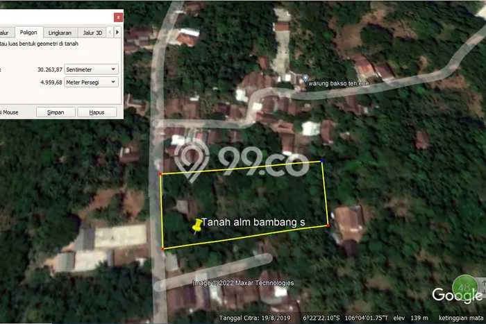 Lahan Kosong Dijual di Pandeglang dengan Area 4959m2 Lahan Kosong Dijual di Pandeglang dengan Area 4959m2