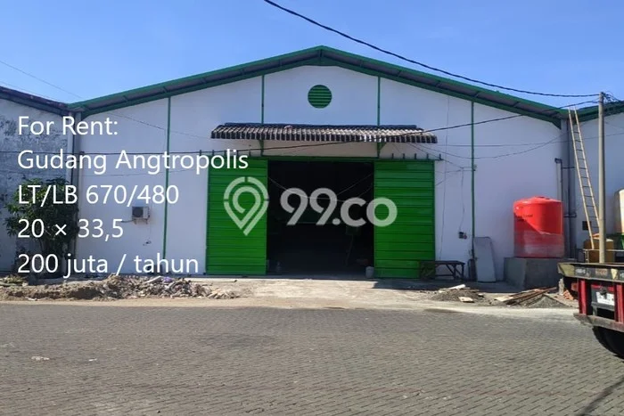 Gudang Area Perdagangan di Margomulyo, Luas 480m2m², Siap Operasi Gudang Area Perdagangan di Margomulyo, Luas 480m2m², Siap Operasi