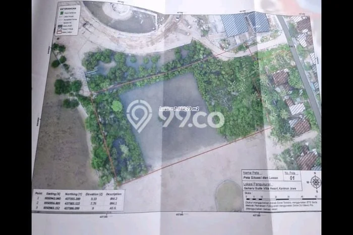 Lahan Strategis di Karimunjawa Dijual dengan Luas 7884m2 Lahan Strategis di Karimunjawa Dijual dengan Luas 7884m2