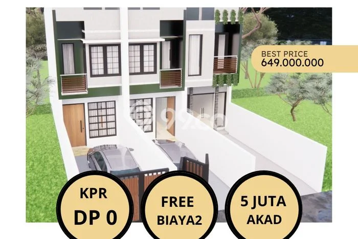 Rumah Minimalis 2 KT di Kota Wisata Bogor Unfurnished Rumah Minimalis 2 KT di Kota Wisata Bogor Unfurnished