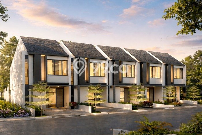 Rumah Modern 2 KT di Metland Menteng Jakarta Timur Unfurnished Rumah Modern 2 KT di Metland Menteng Jakarta Timur Unfurnished