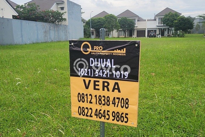Kavling Tanah untuk Dijual di Suvarna Sutera, Tangerang, Luas 240m2 Kavling Tanah untuk Dijual di Suvarna Sutera, Tangerang, Luas 240m2