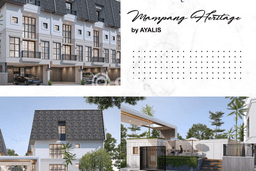 For Sale! Premium House LT 60m2 Desain Elegan di Mampang For Sale! Premium House LT 60m2 Desain Elegan di Mampang