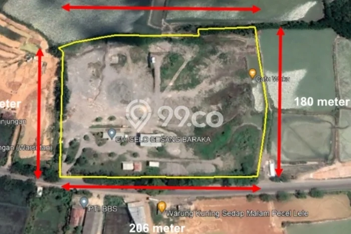 Tanah Komersial Dijual di Kragan Rembang 35m2 Tanah Komersial Dijual di Kragan Rembang 35m2