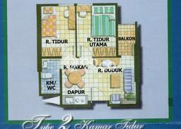 Siap Huni Apartemen di Jakarta Barat 2 Kamar & 1 Kamar Mandi, Luas 40m2 Siap Huni Apartemen di Jakarta Barat 2 Kamar & 1 Kamar Mandi, Luas 40m2