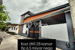 Dijual Kost di Kawasan Jebres, Solo, Spesifikasi 28 KT, 29 KM, 500m2 Dijual Kost di Kawasan Jebres, Solo, Spesifikasi 28 KT, 29 KM, 500m2