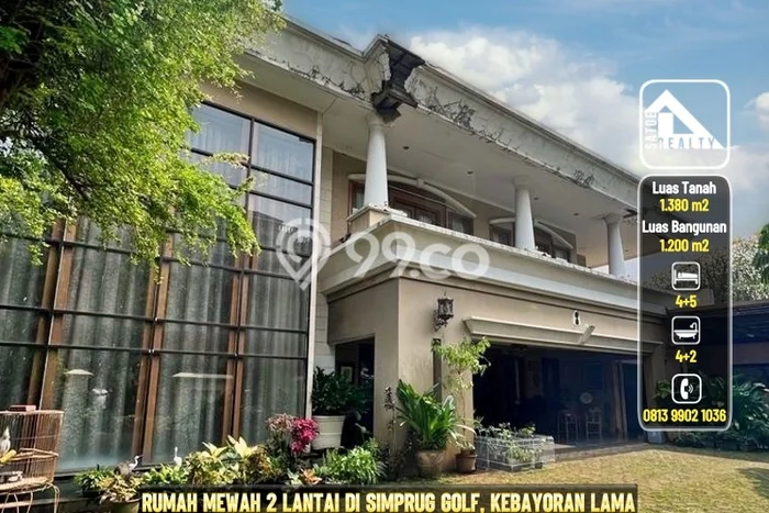 Hunian Elit LB 1200m2 Siap Huni Desain Elegan di Simprug, Jakarta Selatan Hunian Elit LB 1200m2 Siap Huni Desain Elegan di Simprug, Jakarta Selatan