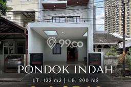 For Sale! Luxury House LT 122m2 Desain Modern di Pondok Indah For Sale! Luxury House LT 122m2 Desain Modern di Pondok Indah