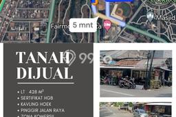 Kavling Tanah untuk Dijual di Patal Senayan, Jakarta Selatan, Luas 428m2 Kavling Tanah untuk Dijual di Patal Senayan, Jakarta Selatan, Luas 428m2