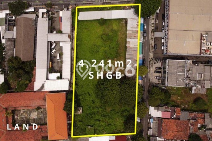 Lahan Kosong Dijual di Jakarta Pusat dengan Area 4241m2 Lahan Kosong Dijual di Jakarta Pusat dengan Area 4241m2