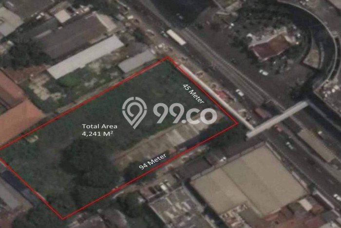 Lahan Kosong Dijual di Jakarta Pusat dengan Area 4241m2 Lahan Kosong Dijual di Jakarta Pusat dengan Area 4241m2