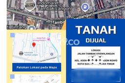 Untuk Dijual Tanah di Surabaya, Luas 4647m2 SHM Untuk Dijual Tanah di Surabaya, Luas 4647m2 SHM
