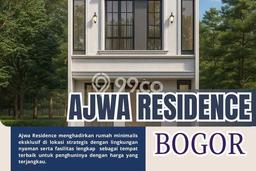 Rumah Modern 3 Kamar LT 78m2 di Sindang Barang Rumah Modern 3 Kamar LT 78m2 di Sindang Barang