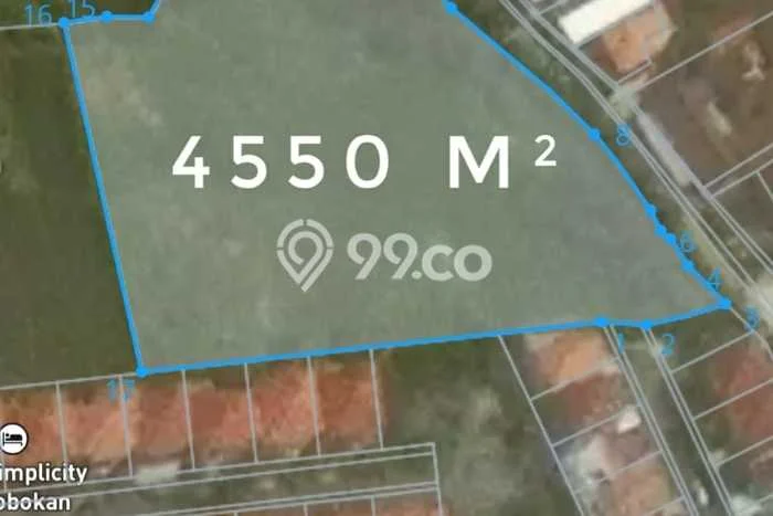 Dijual Tanah Lokasi Kerobokan Kelod, Badung Seluas 4550m2 Dijual Tanah Lokasi Kerobokan Kelod, Badung Seluas 4550m2