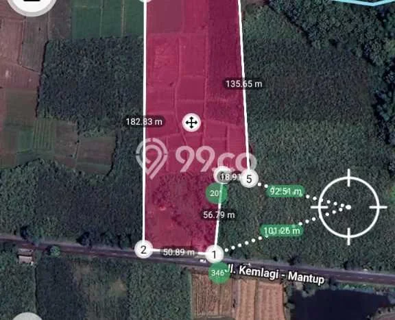 Jarang Ada! Tanah di Kemlagi Punya Luas 13000m2 SHM Jarang Ada! Tanah di Kemlagi Punya Luas 13000m2 SHM