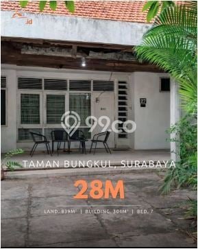 Rumah Mewah LB 304m2 Siap Pakai Desain Elegan di Raya Darmo, Surabaya Rumah Mewah LB 304m2 Siap Pakai Desain Elegan di Raya Darmo, Surabaya