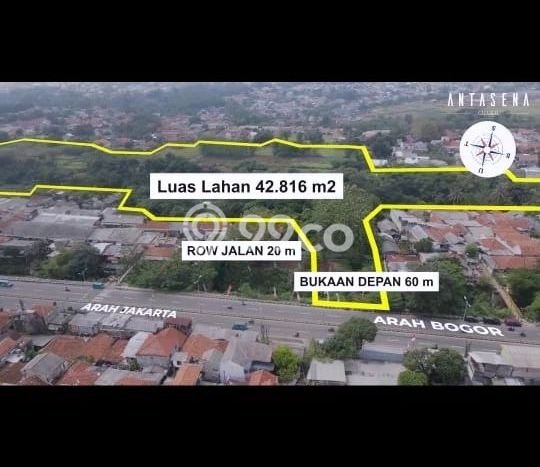 Untuk Dijual Tanah di Cibinong Bogor Luas 42800m2 - Untuk Dijual Tanah di Cibinong Bogor Luas 42800m2 -