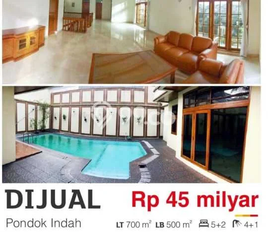 Rumah Elit Modern Siap Huni di Pondok Indah Jakarta Selatan Rumah Elit Modern Siap Huni di Pondok Indah Jakarta Selatan