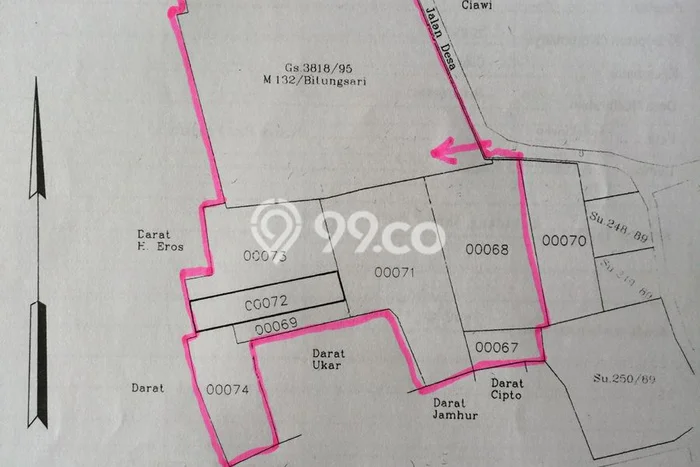 Tanah Dijual Lokasi Ciawi, Bogor Luas 9070m2 Legalitas Aman Tanah Dijual Lokasi Ciawi, Bogor Luas 9070m2 Legalitas Aman