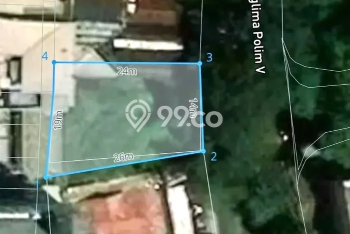 Tanah Dijual di Jakarta Selatan Seluas 413m2 Strategis Tanah Dijual di Jakarta Selatan Seluas 413m2 Strategis