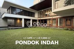 For Sale! Luxury House LT 1075m2 Desain Elegan di Pondok Indah For Sale! Luxury House LT 1075m2 Desain Elegan di Pondok Indah