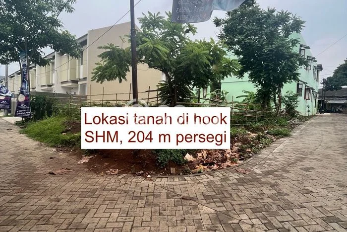 Lahan Kosong Dijual di Cibodas, Tangerang, Luas 204m2 Area Strategis Lahan Kosong Dijual di Cibodas, Tangerang, Luas 204m2 Area Strategis