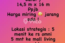 Dijual Tanah 232m2 di Alam Sutera, Tangerang Dijual Tanah 232m2 di Alam Sutera, Tangerang