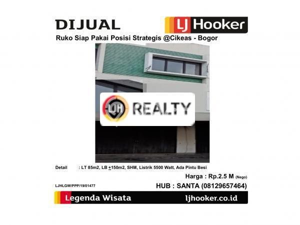 Ruko di Cikeas, Luas 150m², Pusat Bisnis Ruko di Cikeas, Luas 150m², Pusat Bisnis