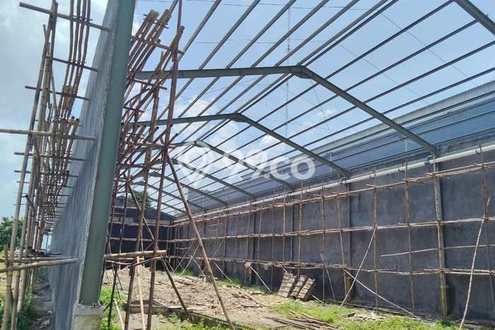 Gudang disewakan lokasi strategis Pakuhaji Tangerang 810m2 Gudang disewakan lokasi strategis Pakuhaji Tangerang 810m2