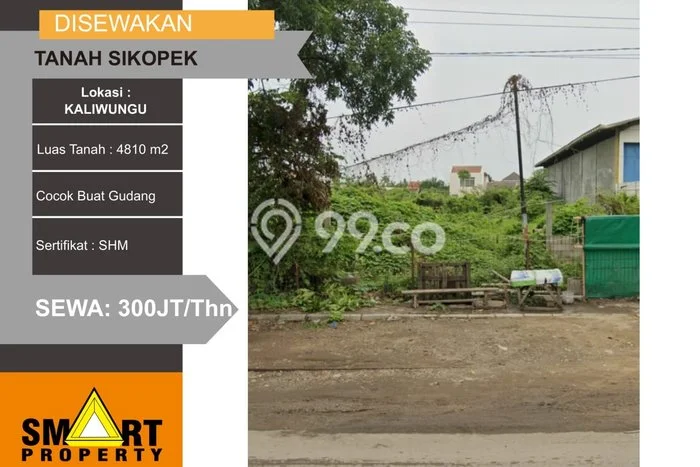 Tanah Investasi Disewakan di Kaliwungu, Semarang, Luas 4810m2 Tanah Investasi Disewakan di Kaliwungu, Semarang, Luas 4810m2