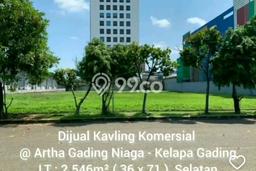Tanah Kavling untuk Dijual di Kelapa Gading Jakarta Utara 2546m2 Tanah Kavling untuk Dijual di Kelapa Gading Jakarta Utara 2546m2