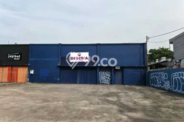 Disewakan Gudang di Kawasan Ramai Jatibening Luas 544m2 Disewakan Gudang di Kawasan Ramai Jatibening Luas 544m2