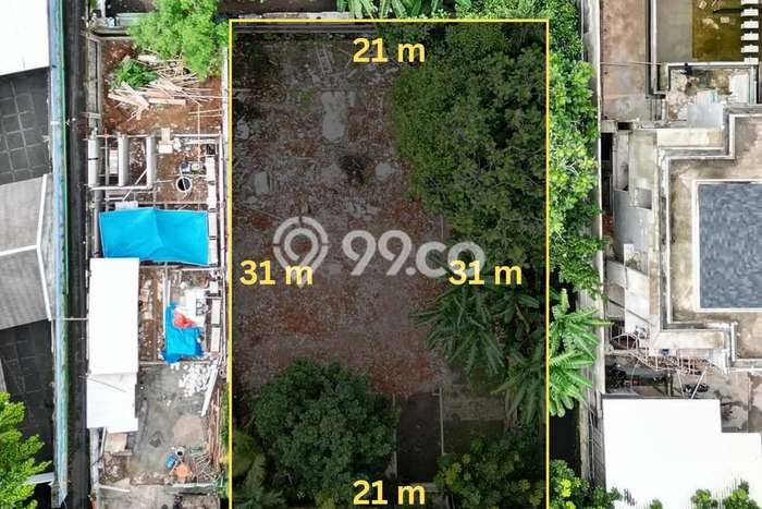 Lahan Strategis di Kebayoran Baru Dijual dengan Luas 635m2 Lahan Strategis di Kebayoran Baru Dijual dengan Luas 635m2