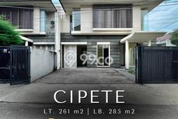 For Sale! Luxury House LT 261m2 Desain Modern di Cipete For Sale! Luxury House LT 261m2 Desain Modern di Cipete